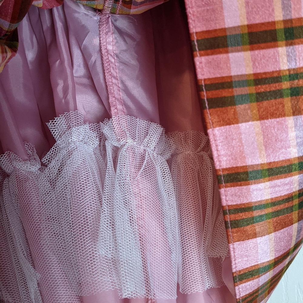 Holiday dress velvet and taffeta - Picture 6 of 9